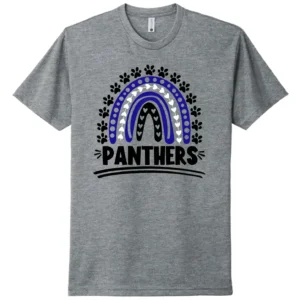 Paws & Heart Rainbow T-shirt (Youth & Adult)